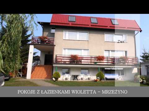 Pokoje z łazienkami Wioletta, tanie pokoje, noclegi nad morzem Mrzeżyno, wczasy zachodniopomorskie