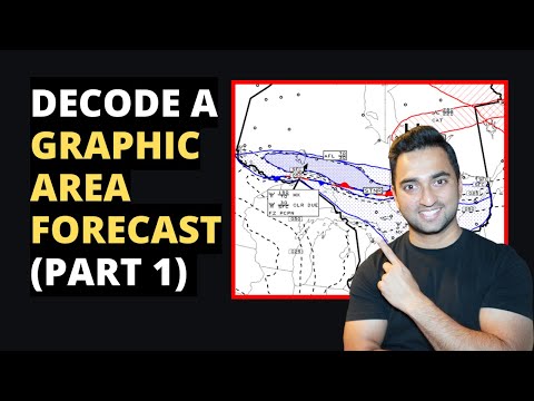 How to decode a GFA Graphical Area Forecast (Part 1 of 3) INRAT, CPL, PPL, and ATPL pilot exams