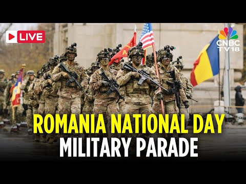 LIVE: Romania Military Parade on Its 107th National Day |Great Union Day | Romanian Revolution |N18G