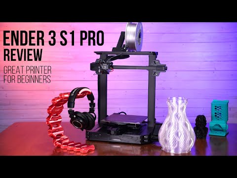 Creality Ender 3 S1 Pro Review - Great 3d Printer for Beginners