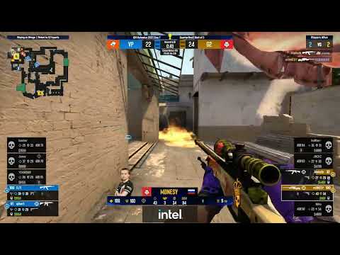 CS:GO - m0NESY & Aleksib CRAZY 2V5 CLUTCH vs Virtus Pro - IEM Katowice 2022