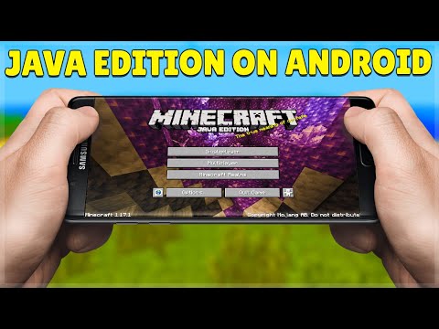 ECKOSOLDIER - How You Can Play Minecraft Java Edition PC On ANY Android Tablet or Phone Tutorial (2021 Download)