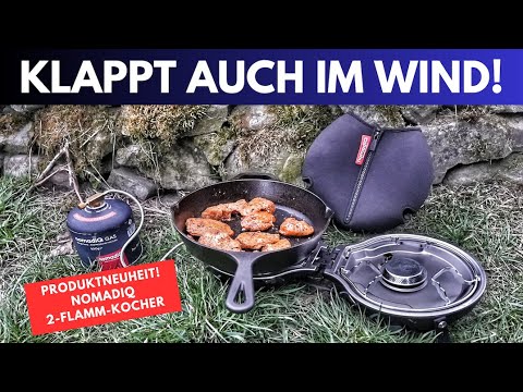 Test im Sturm - nomadiQ Kocher für UNTERWEGS - NEUHEIT