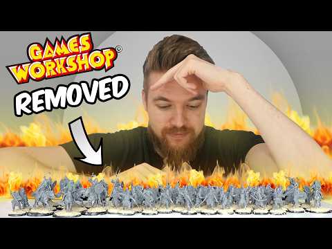 Games Workshop just Deleted My Warhammer Army... My Plan.