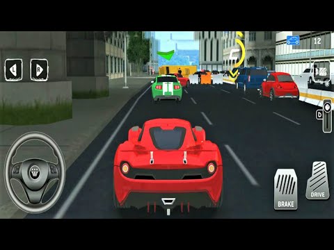 Parking Pro 3D: Police Sedan and Sport Cars - Driving School Simulation #1 - Android Gameplay
