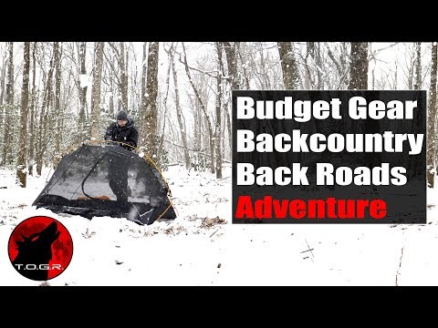 Budget Gear Winter Storm - Overnight Adventure