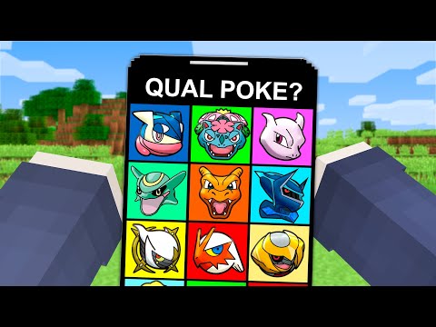 Adivinhe o Pokémon no Minecraft Pixelmon!