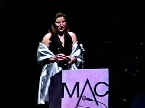 Elena Bennett's MAC Award Speech 1997