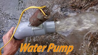 How to Make 12V large flow Water Pump at hom