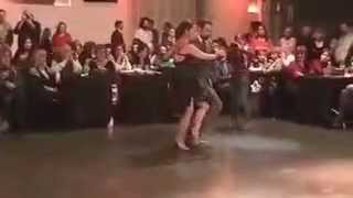 BAILA DOS INTEGRANTE DEL JURADO SILVIA TOSCANO Y ERNESTO CANDAL