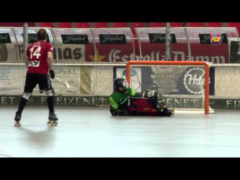 Highlights FCB Lassa (Hoquei) – Moritz Vendrell (8-9)