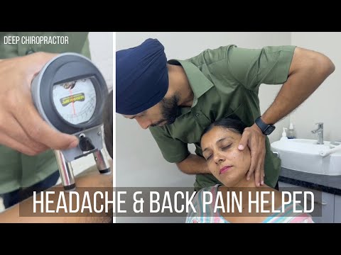 Headache & Back Pain Helped, Visit 7 #deepchiropractor #headache #backpain #ludhiana #gonstead