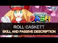 Rockman X DiVE Roll Caskett Skill And Passive Description English Translation