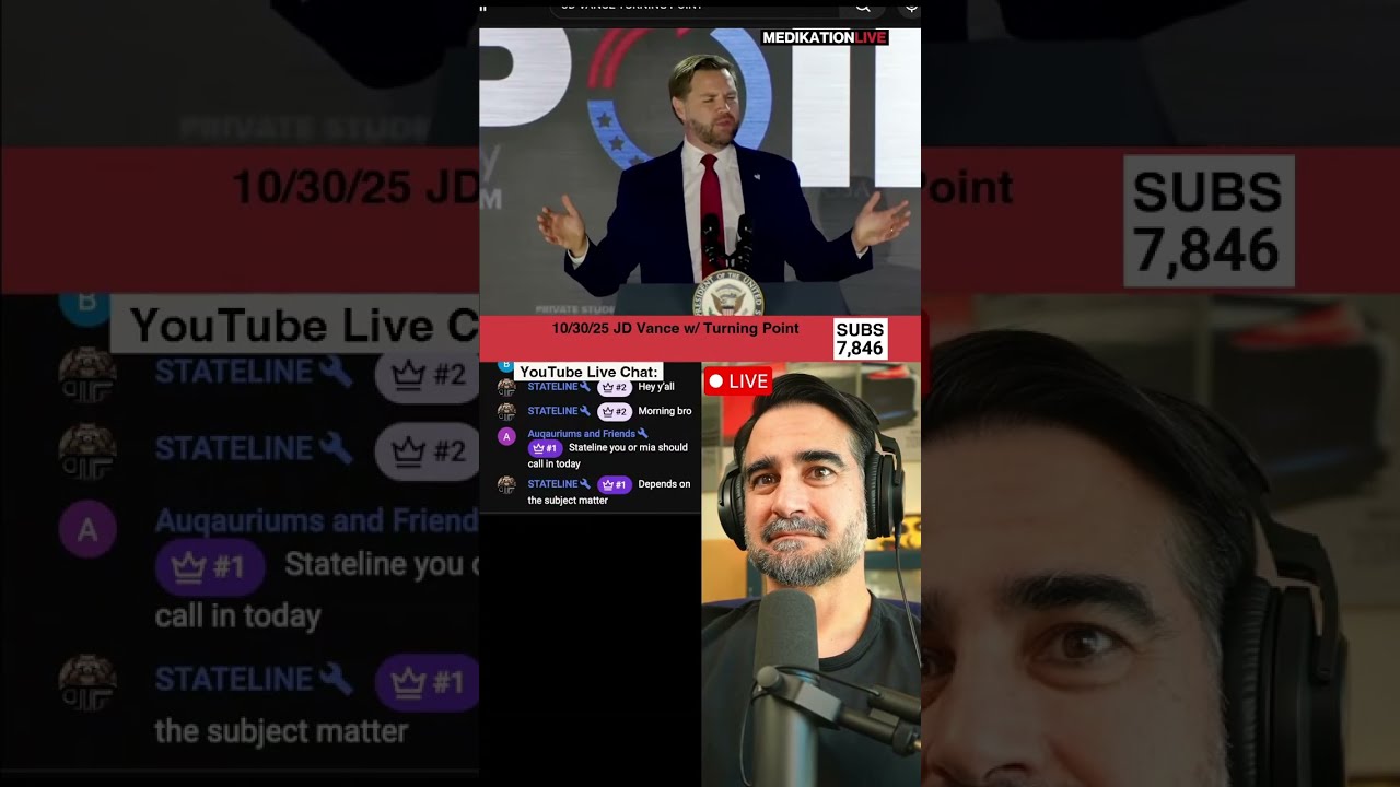 🔴 Medi is LIVE - JD Vance at TP USA Charlie Kirk