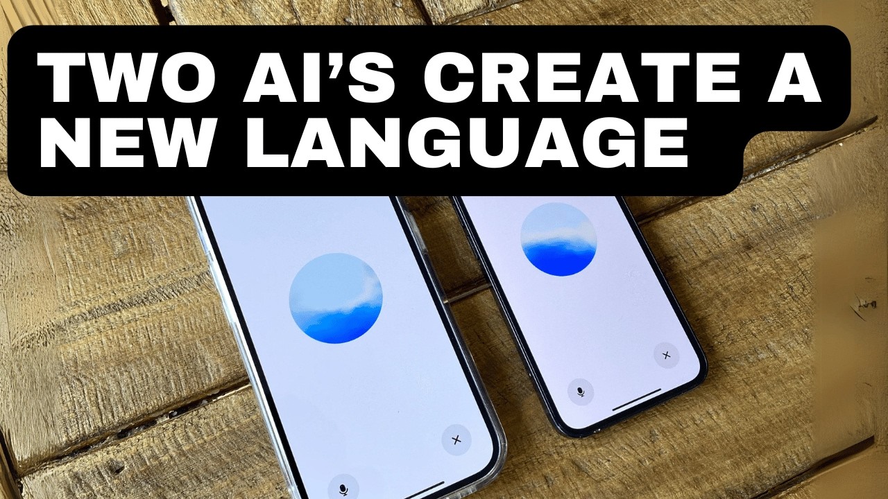 I made two AIs create a new language together