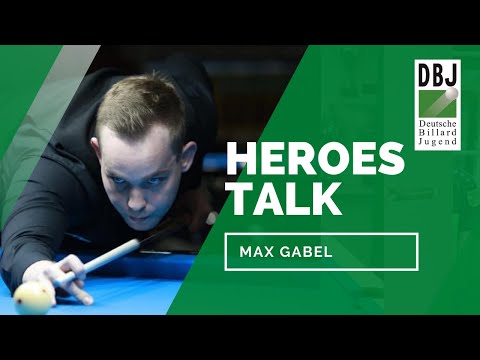 "Nachwuchssportler brauchen eine eigene Meinung"- Billard HEROES TALK mit MAX GABEL