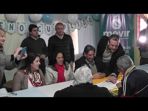 45 FAMILIAS RECIBIERON SUS ESCRITURAS EN MEVIR CHAMIZO(FLORIDA)