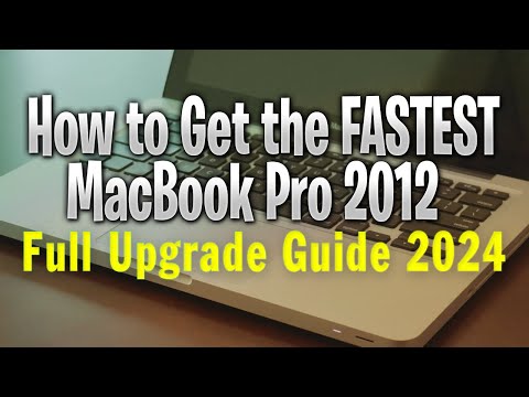 The Fastest 2012 MacBook Pro ever in 2024! How to Upgrade, BEST method!