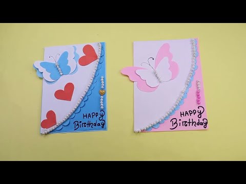 Beautiful Handmade Birthday card Birthday card idea