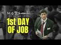 MS Dhoni S First Day As A Railway TC M S Dhoni The Untold Story