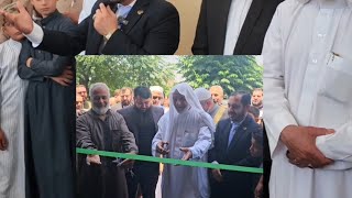 من مدينة #كفرزيتا بريف #حماة، وافتتاح مسجد النصر (الحسين سابقاً) الذي دمرته عصابات الأسد البائدة.