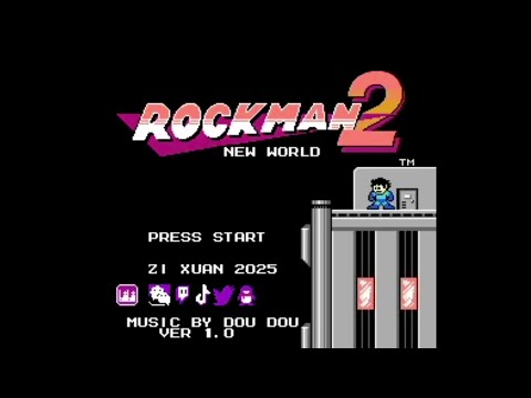 Mega Man Hack Longplay - Rockman 2 New World