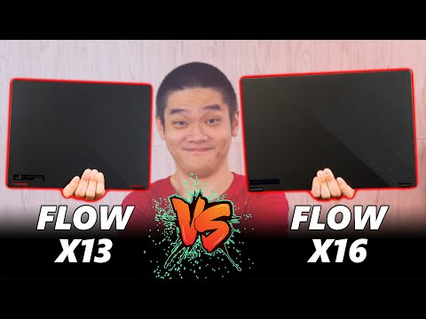 Which one is BETTER? ROG Flow X13 vs Flow X16?