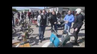preview picture of video 'Ljungby Hellmoppers moped och lättviktsrally 2012 5 Maj  Sweden'