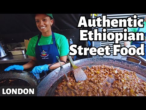 Authentic & Delicious Ethiopian Street Food at Maltby Street Market, London, Best Street Food London