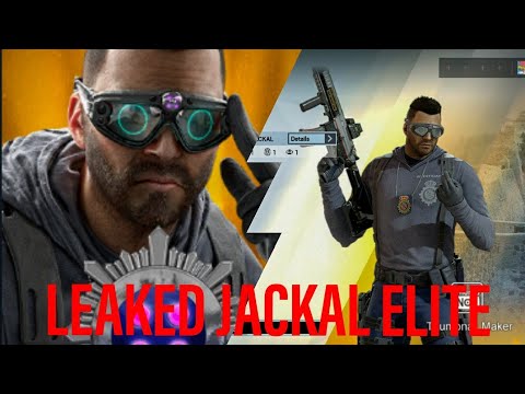 Y6S1 LEAKED JACKAL ELITE!!! Jackal MVP Animations and Skins | Rainbow Six Siege