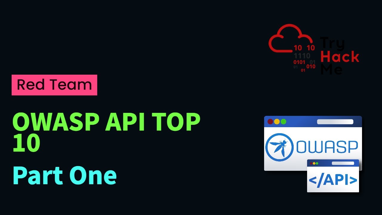 OWASP TOP 10 API Vulnerabilities  Explained | Part One | TryHackMe