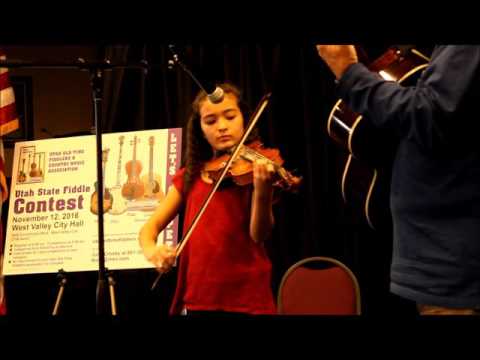 2016 Utah State Fiddle Contest, Junior Junior division 3rd place Kaylie (11 years old)