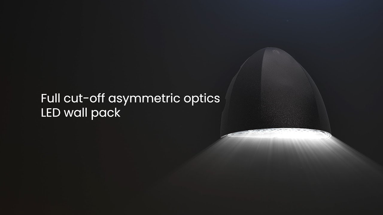 WP09 Full Cut Off Asymmetric Optics LED Wall Pack
