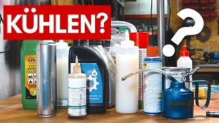 Womit Kühlen & Schmieren beim Bohren, Gewindeschneiden, Drehen & Fräsen?