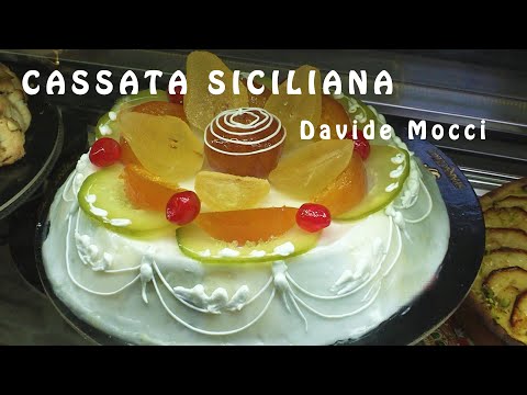 CASSATA SICILIANA di Davide Mocci #davidemocci DOC RAI GEO - ricetta DOLCI TIPICI