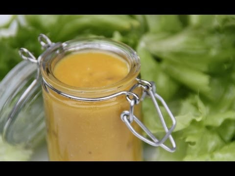 Honey-Mustard Salad Dressing Recipe - The Organic Cook #549