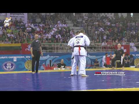 WKO EC 2016, 1/2 +85 Valeri Dimitrov (Bulgaria) - Edgard Seсinski (Lithuania, aka)