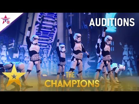 Boogie Storm: Dancing Stormtroopers SHOCK Again And Do Fortnite Dance!| BGT: The Champions