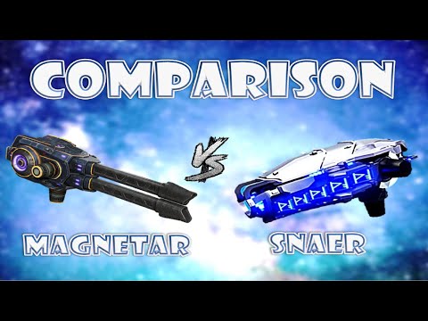 Magnetar vs Snaer light weapons comparison war robots