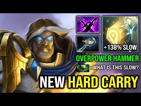 Omniknight is a Hard Carry in 7.32 | WTF +138% Slow First Item Echo Sabre Purity Hammer DPS Dota 2