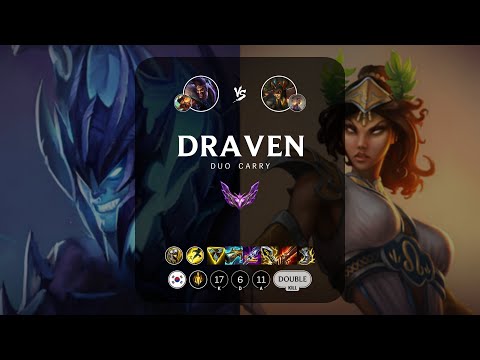 Draven ADC vs Cassiopeia - KR Master Patch 14.1