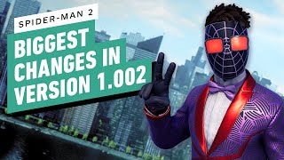 Spider-Man 2: Biggest Changes in Version 1.002 Update