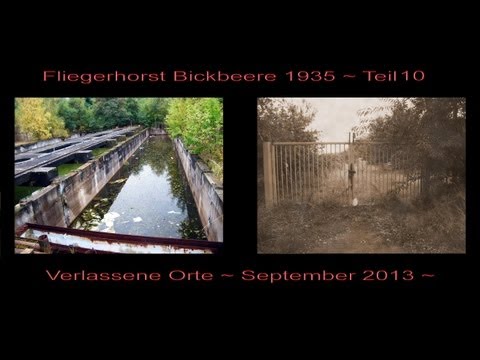WW2 Fliegerhorst Bickbeere - 357 ОШАП/485 ОБВП - Brandis - Teil 10 ~ Lost Places 27 ~ 01.09.2013