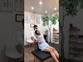 Chiropractic Adjustment Beautiful Body Cracking Relaxation