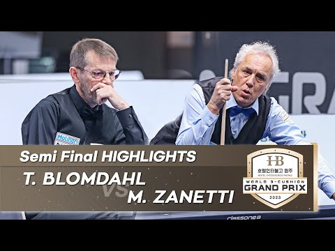 Semi Final - 토브욘 블롬달 Torbjorn BLOMDAHL vs 마르코 자네티 Marco ZANETTI. H/L