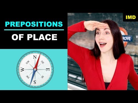 Prepositions Of Place & Precise Prepositional Phrases