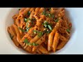 GIGI HADID'S FAMOUS Pasta without Vodka | Tiktok Spicy Pasta Recipe - Best Spicy Sauce Penne Pasta