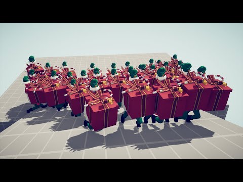 PRESENT ELF CHALLENGE | vs EVERY UNIT #5 - TABS - Totally Accurate Battle Simulator