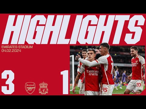 A BIG THREE POINTS! | Arsenal vs Liverpool | Highlights | Saka, Martinelli, Trossard 