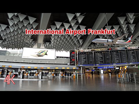 🇩🇪 Aeroporto Internacional de Frankfurt | Frankfurt Flughafen | 2021 | 4K FPS 60